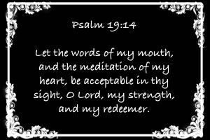 Psalm 19 14 9BW